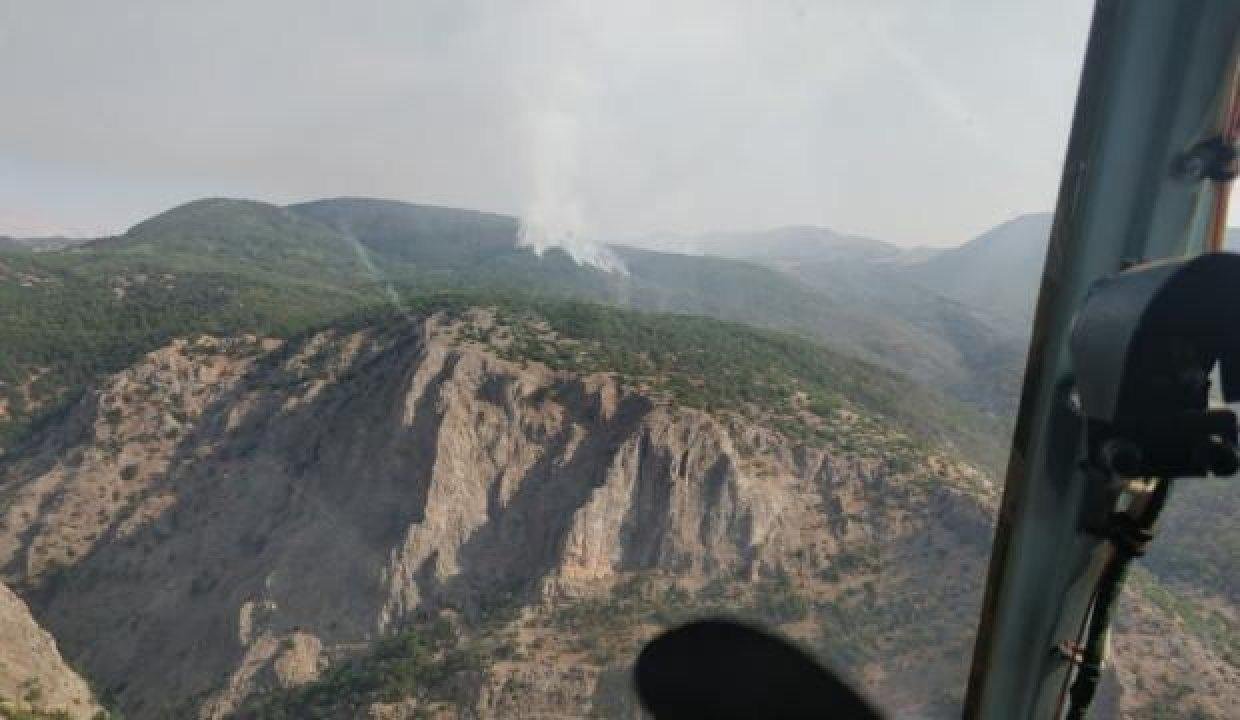 Yangınlara müdahale devam ediyor