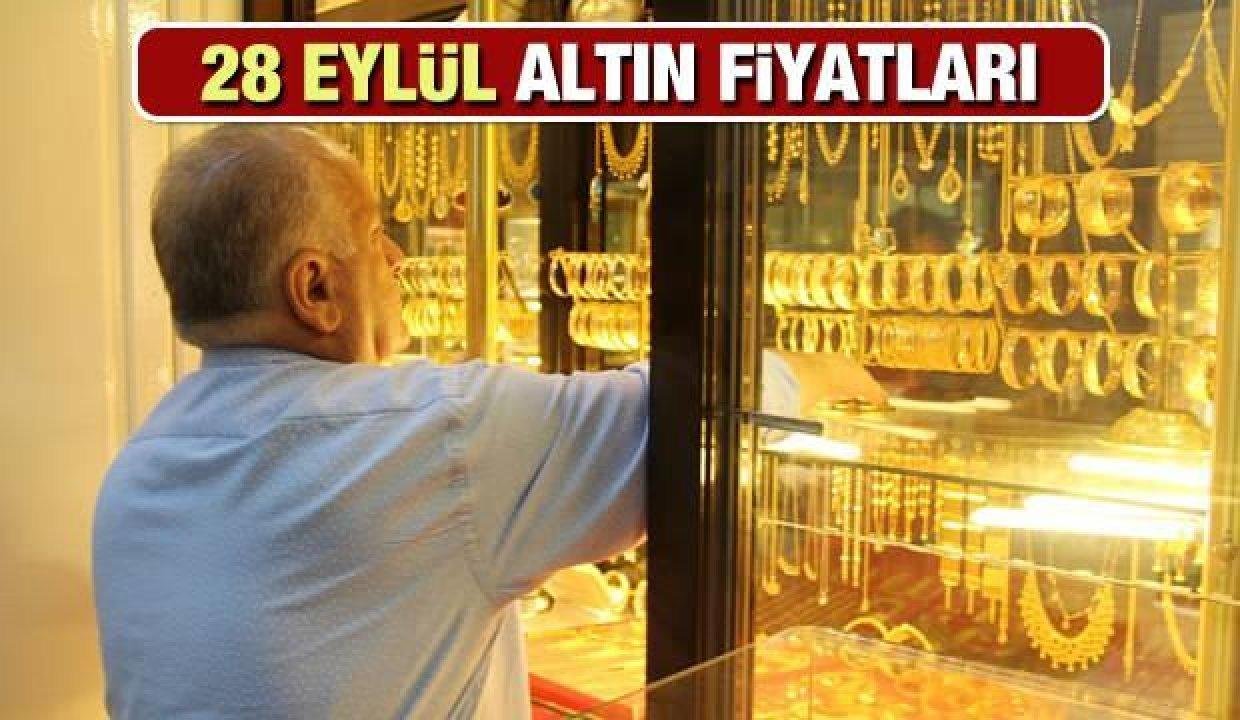 28 Eylül Altın fiyatları yükseliyor! Çeyrek Altın, Gram Altın, Bilezik, Tam Altın fiyatları