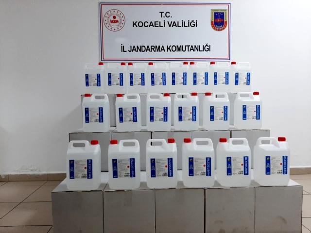 700 litre sahte alkol ele geçirildi