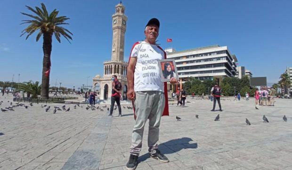 742 gündür evlat nöbeti tutan baba Ankara’ya yürüyüşe geçti