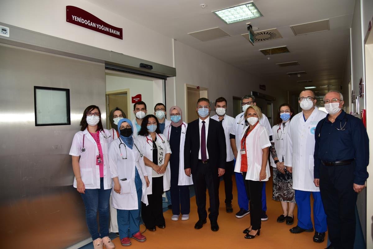 Balıkesir Üniversitesi Hastanesinde “Yenidoğan Yoğun Bakım Ünitesi” açıldı