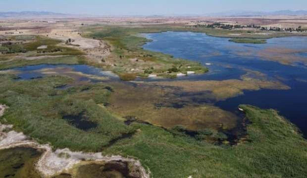 Beyşehir Gölü’nde adacıklar ortaya çıktı