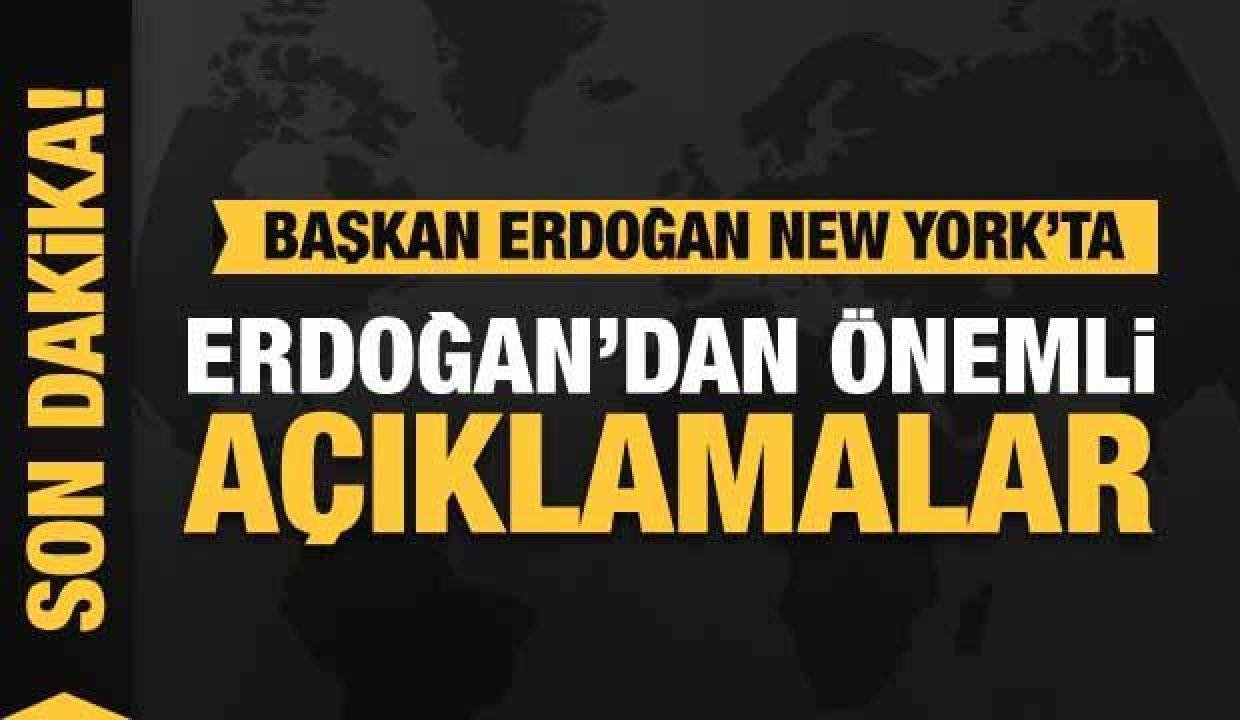 Cumhurbaşkanı Erdoğan’dan değerli bildiriler