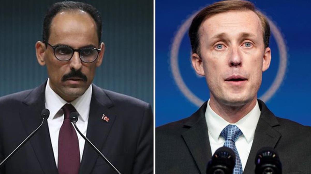 Cumhurbaşkanlığı Sözcüsü Kalın, ABD Ulusal Güvenlik Danışmanı Sullivan ile Beyaz Saray’da görüştü