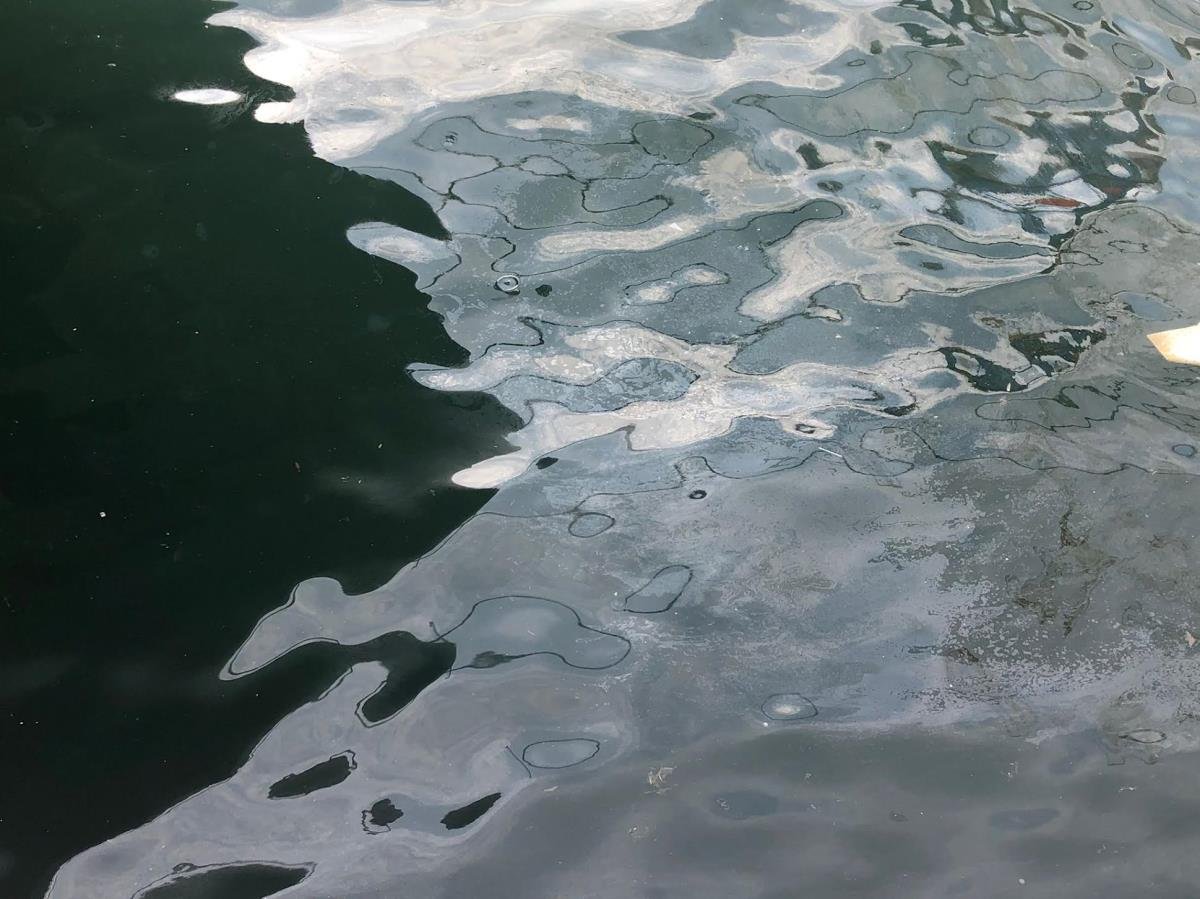 Derince Limanında Körfezi kirleten gemiye 1 milyon 286 bin TL ceza