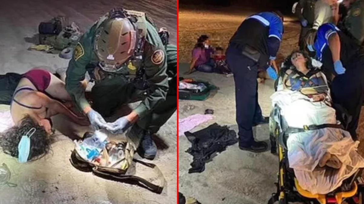 Dünya bu imajları konuşuyor! ABD’ye geçmeye çalışan Meksikalı mülteciler arı sürüsünün saldırısına maruz kaldı