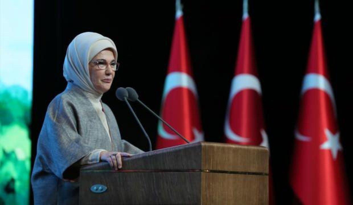 Emine Erdoğan, Sıfır Atık Kısa Film Yarışması Ödül Töreni’nde konuştu