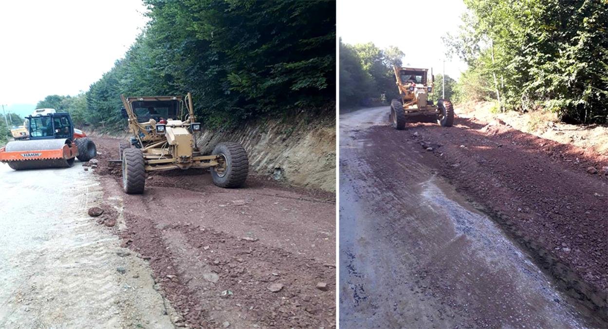 Gölcük Hamidiye-Şevketiye yolu daha geniş ve konforlu olacak
