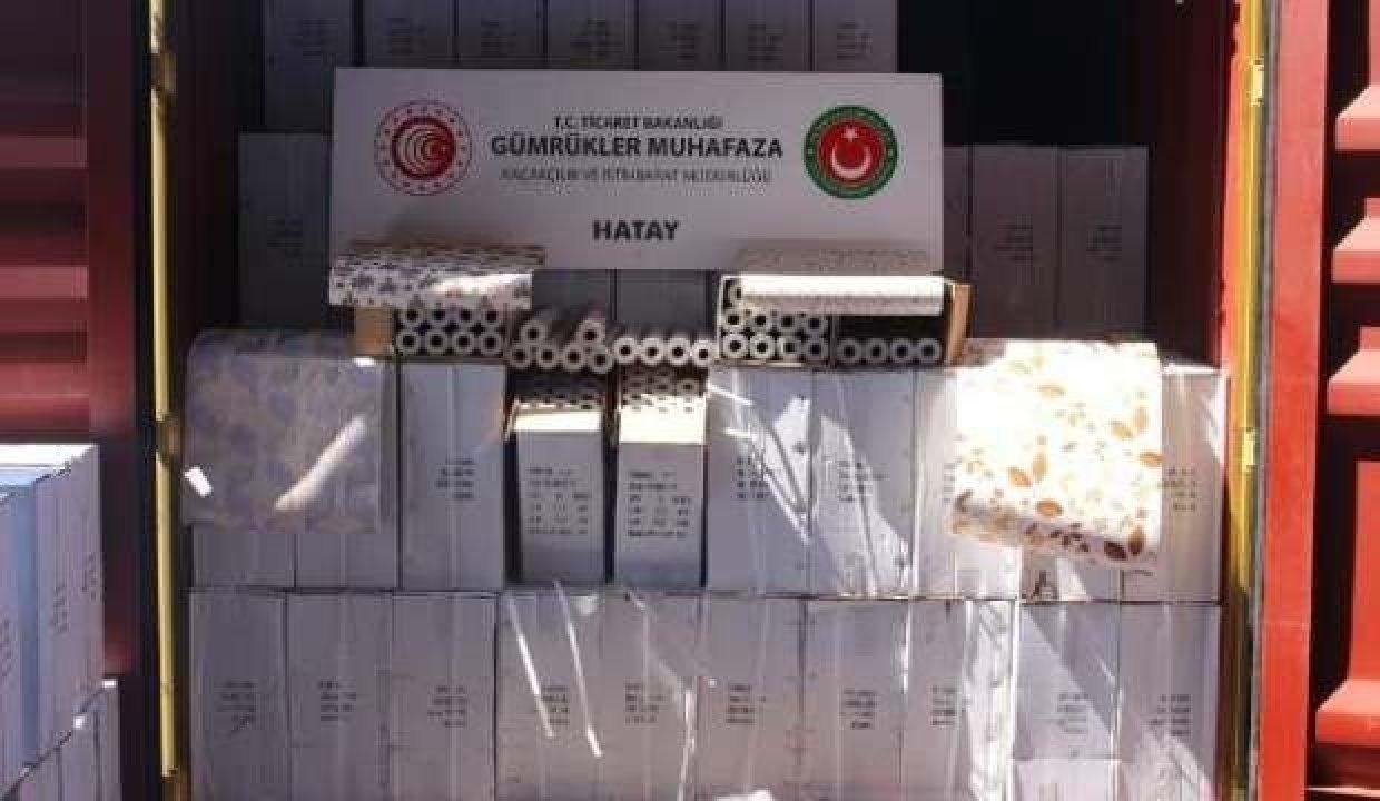 Hatay’da 12,5 milyon liralık kaçak ticari eser ele geçirildi