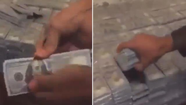 İşte ABD’nin Taliban’a bıraktığı para! Balya balya dolarlar görüntülendi