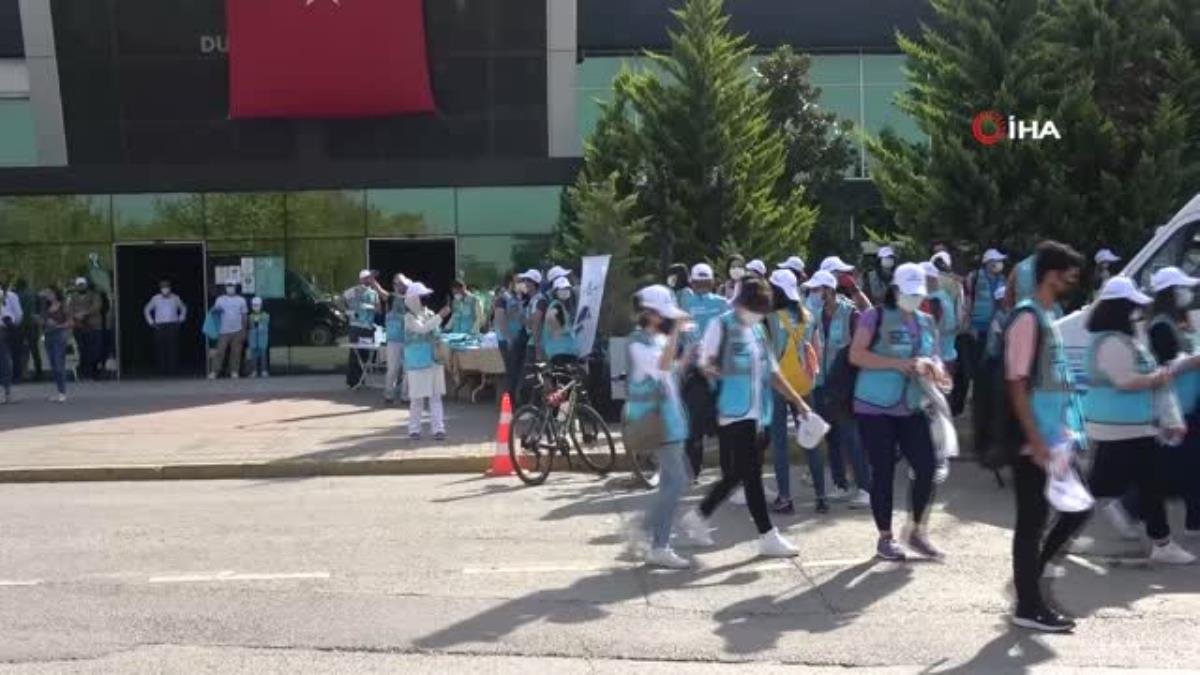 Karada ve denizde paklık: 3 saatte 1 ton atık çöp toplandı