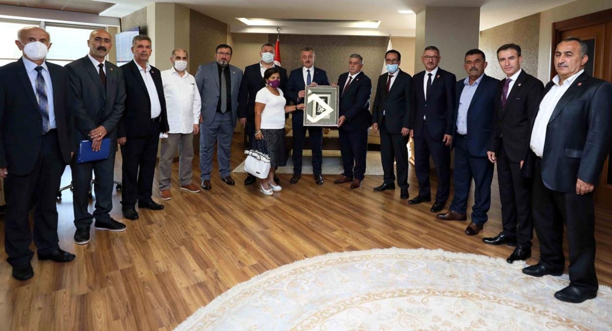 Kocaelili muhtarlar; Milletimizin hayır duasını alıyorsunuz