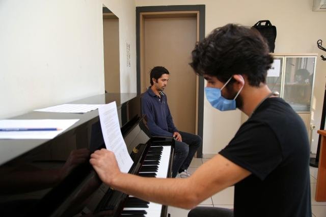 Konservatuvar yetenek sınavları yapıldı