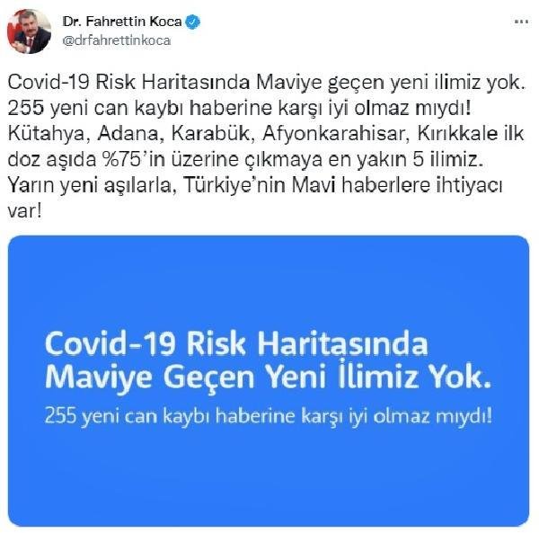 Koronavirüs salgınında günlük vaka sayısı 17 bin 332 oldu (2)