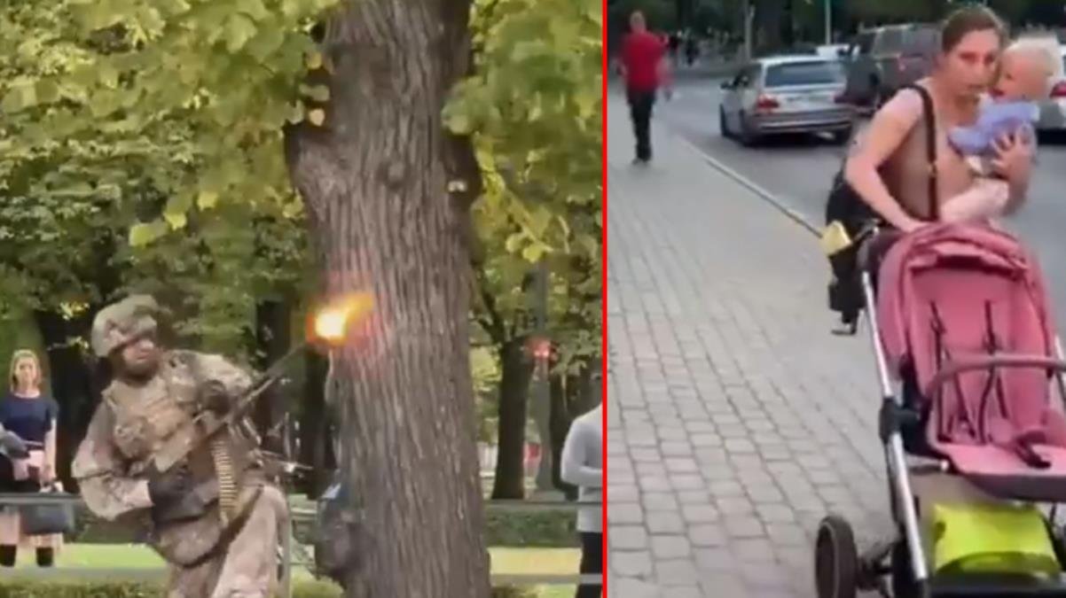 Letonya’da sokak ortasında yapılan tatbikat büyük tepki çekti! Savunma Bakanlığı halktan özür diledi