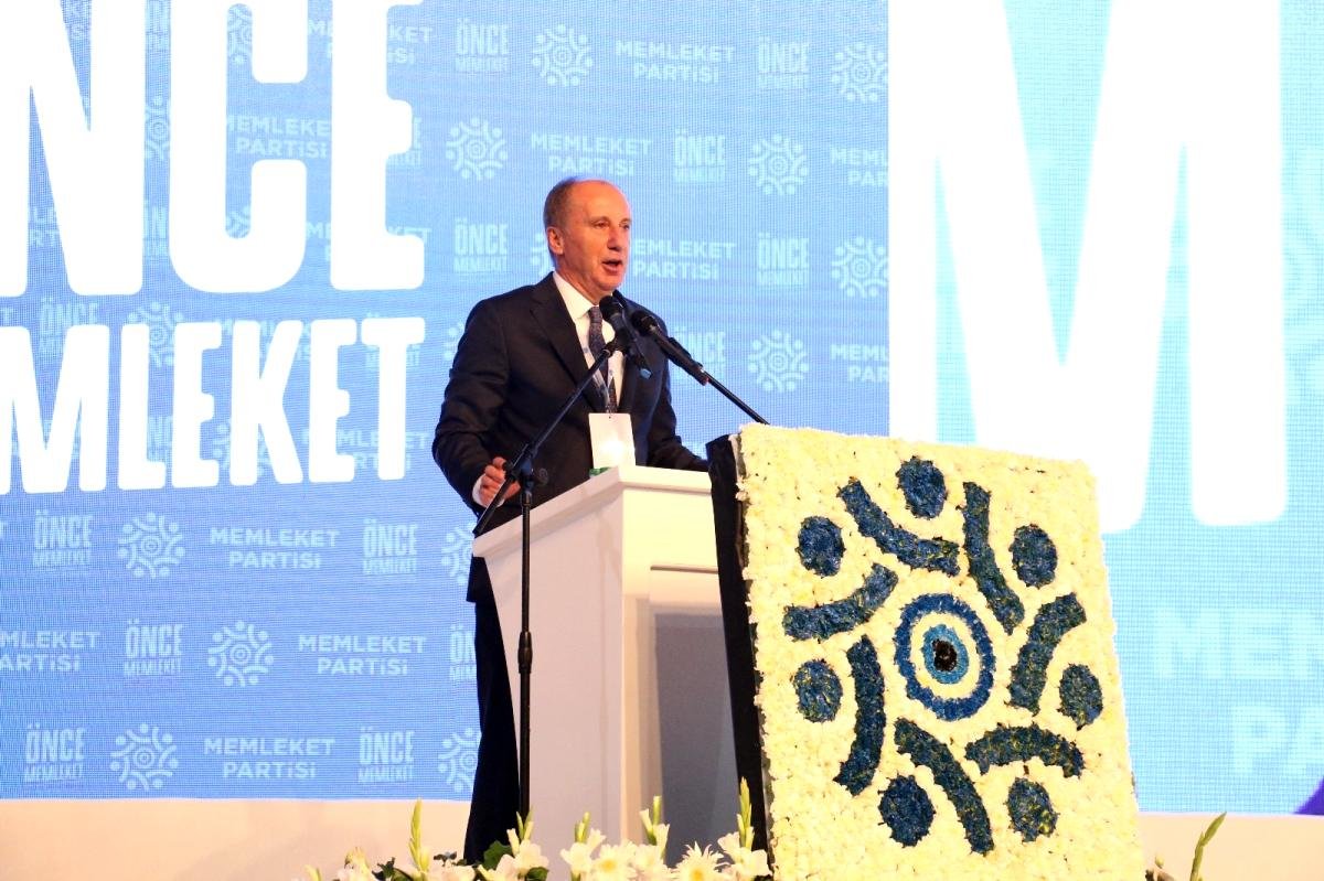 Memleket Partisi Genel Lideri Muharrem İnce, cumhurbaşkanı adayı olacağını açıkladı
