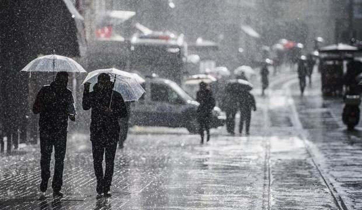 Meteoroloji’den 4 bölge için sağanak uyarısı