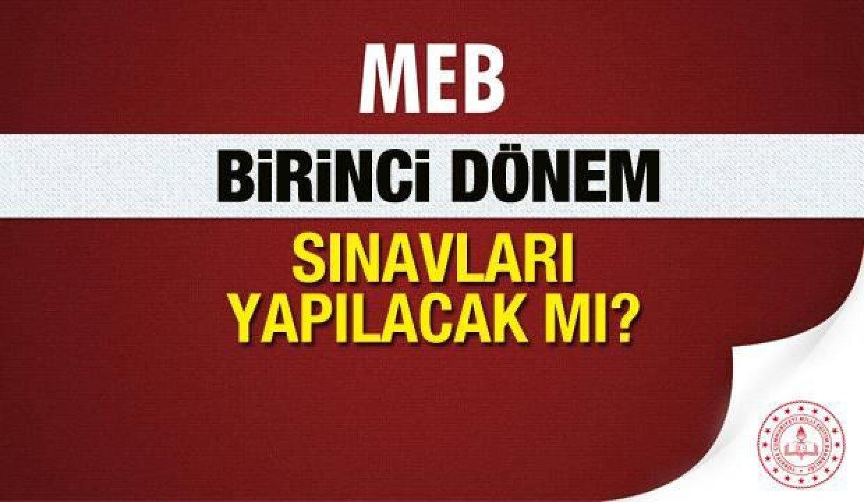 Okul sınavları zorunlu mu? MEB birinci dönem ilkokul, ortaokul ve liselerde sınav yapacak mı?