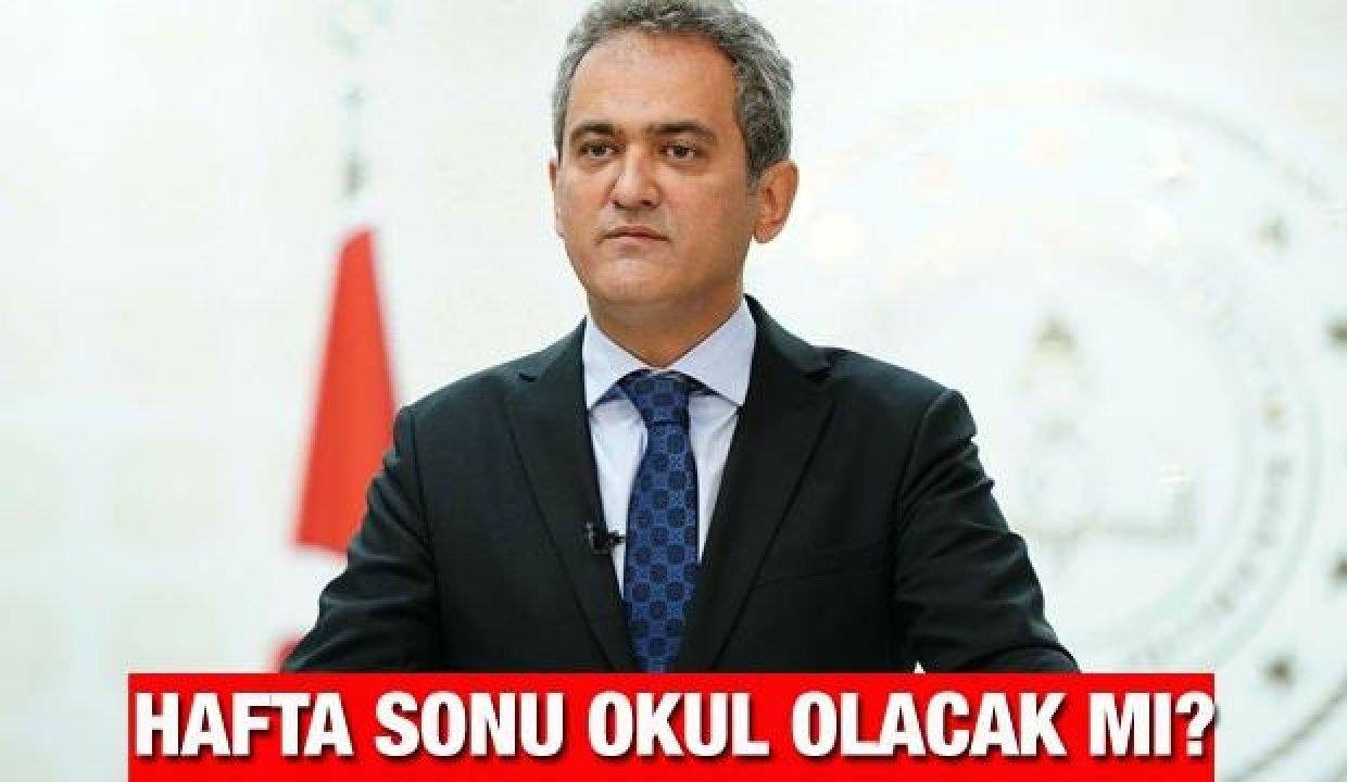 Okullar hafta sonu olacak mı? MEB Vilayet ve İlçe Müdürlükleri İlkokul, ortaokul ve liselerde Cumartesi-Pazar…
