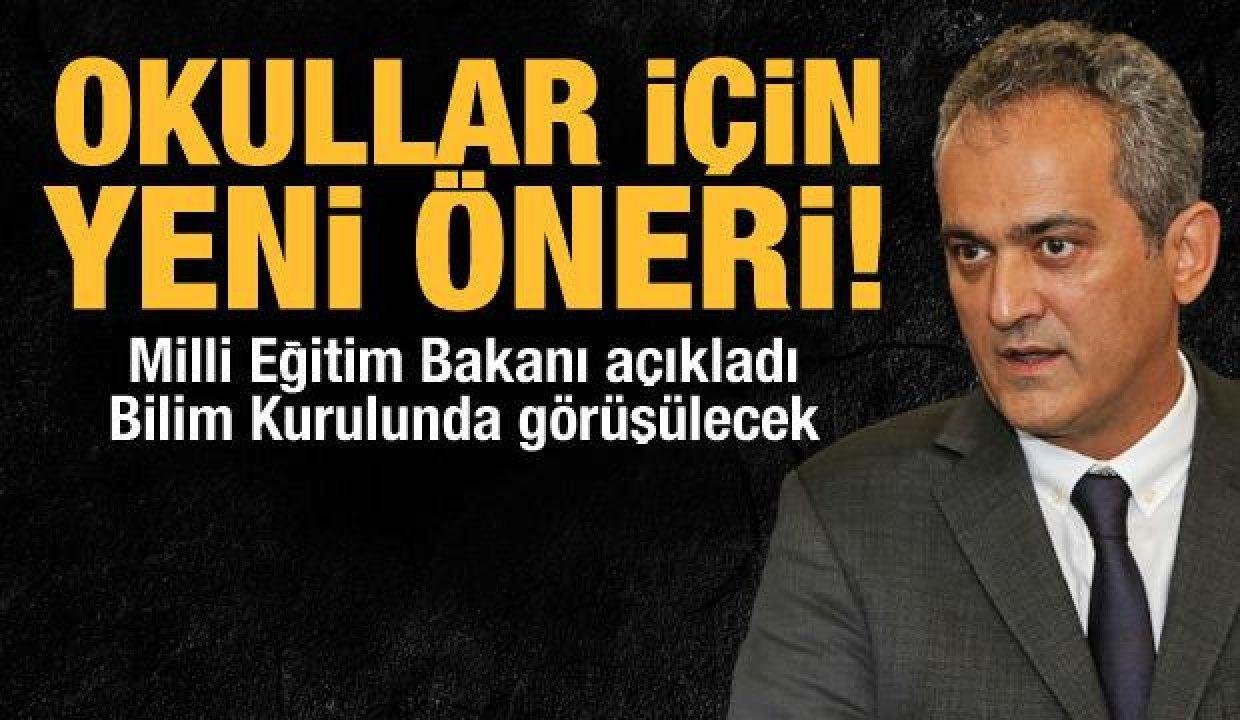 Okullarda hafta sonu ve ikili eğitim olacak mı? Bakan Özer’den açıklama