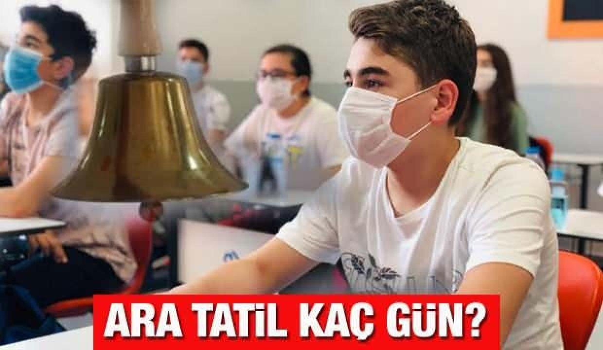 Okulların orta tatil yapacağı tarihler belirlendi! MEB 2021-2022 Birinci orta tatil (Kasım) uzun mu sürecek?