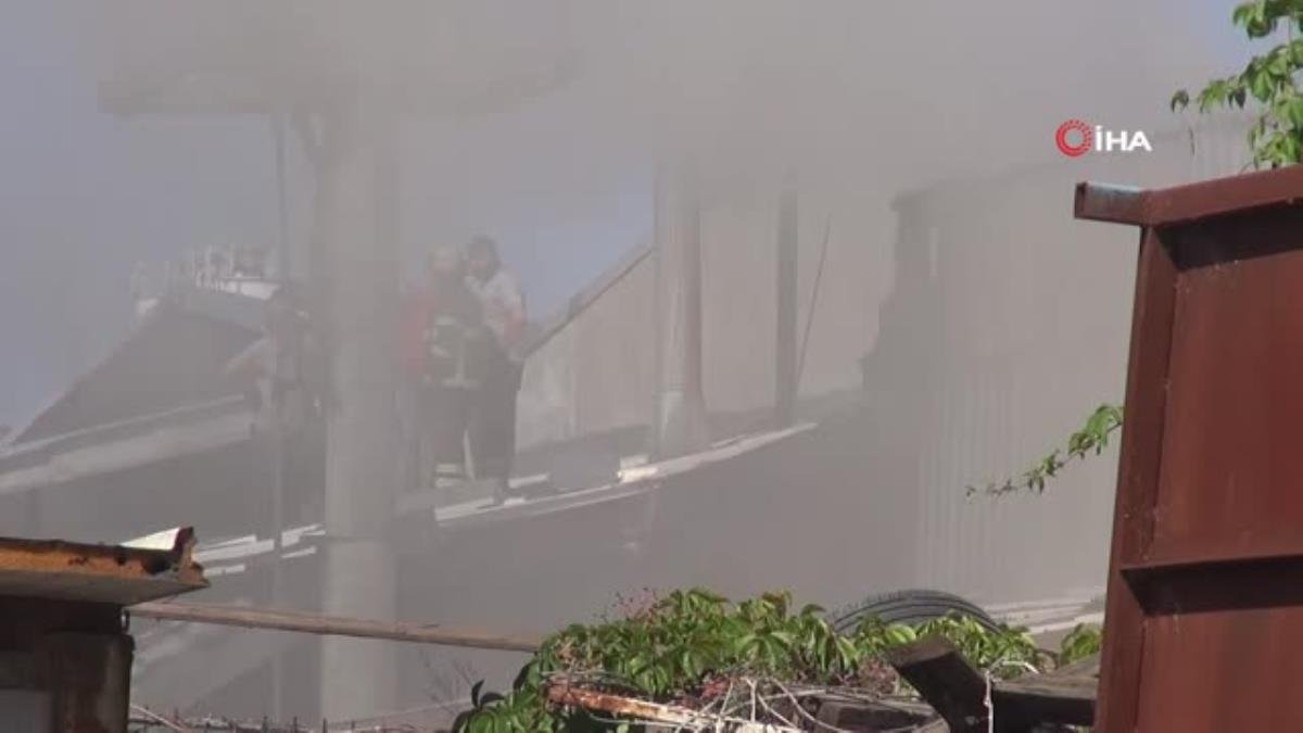 Son dakika 3. sayfa: Kereste fabrikasında korkutan yangın