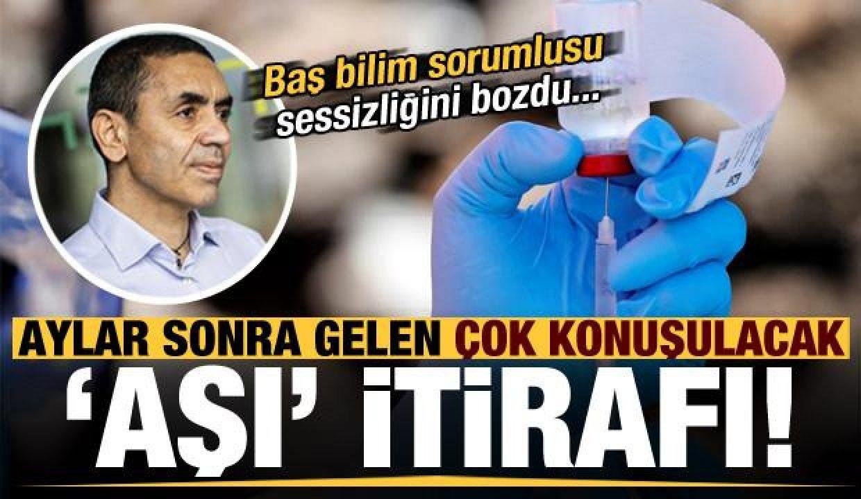 Son dakika: Aylar sonra gelen “aşı” itirafı!