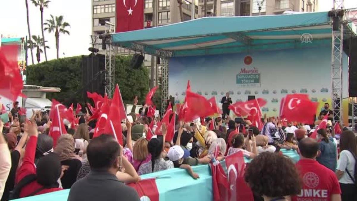 Son dakika haberleri… Cumhurbaşkanı Erdoğan, Mersin’de toplu açılış merasiminde konuştu: (2)