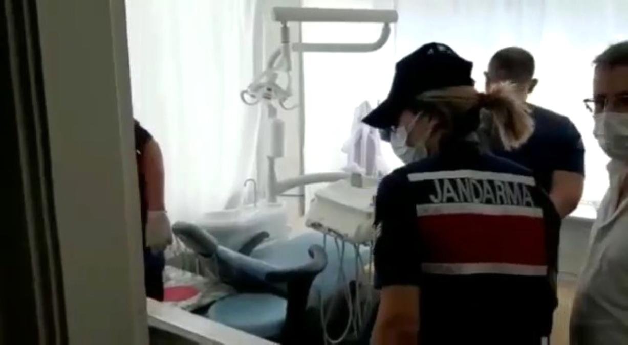 Son dakika haberleri | Kendisini dişçi olarak tanıtıp tedavi eden şahsın muayenehanesine operasyon