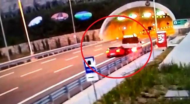 Son Dakika | Kuzey Marmara Otoyolu’ndaki feci kaza kamerada