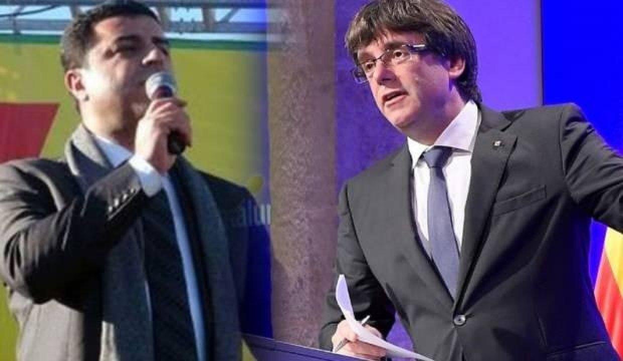 Türkiye’yi Demirtaş ile tehdit eden Avrupa, iki yüzlülüğün kitabını “Puigdemont” ile yazdı