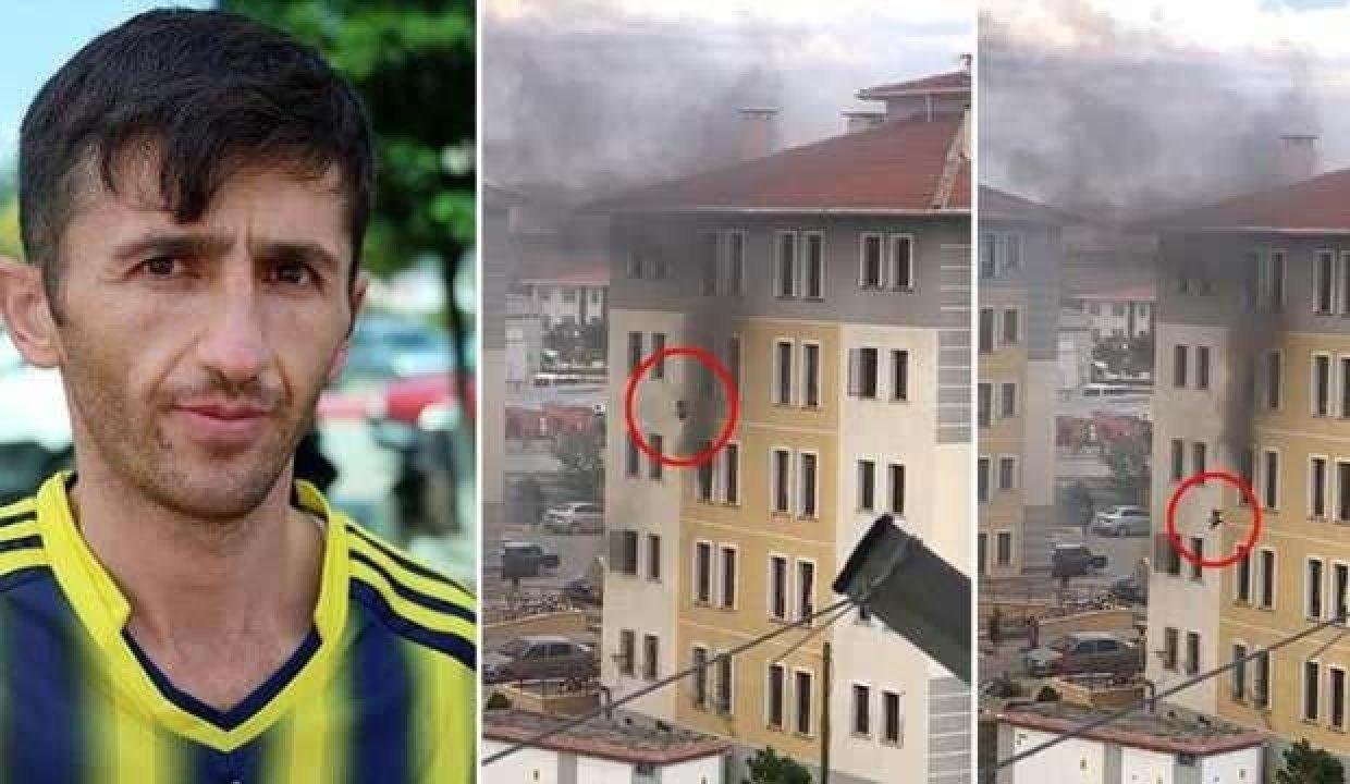 Yangında 5. kattan atlayan kadının eşi: Herkesten dua bekliyoruz