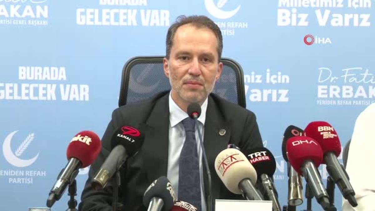 Yeniden Refah Partisi Genel Başkanı Erbakan: “Pandeminin bitmesi doğal bağışıklık ile olur”