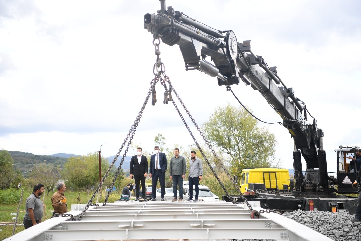 Başkan Kocaman Eşme’deki çalışmaları inceledi