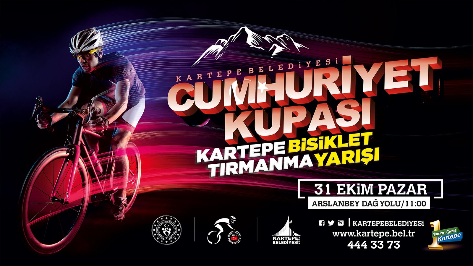 ULUSAL BİSİKLET TIRMANMA YARIŞLARI KARTEPE’DE