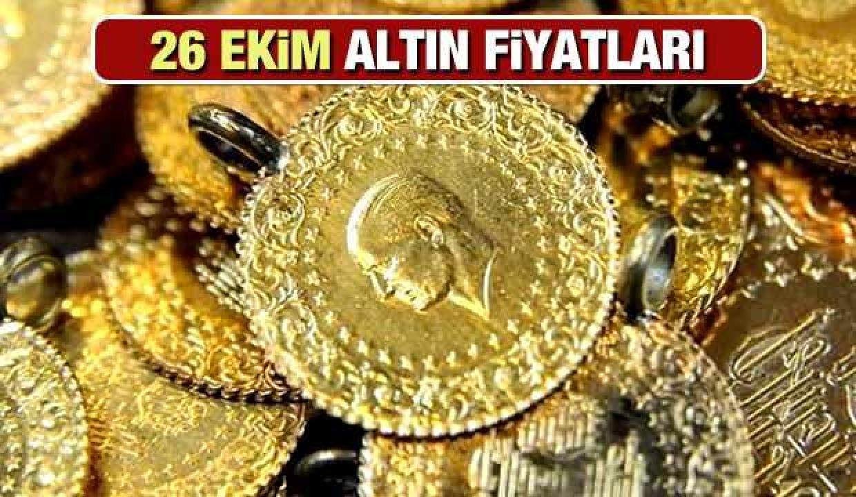 Altın fiyatları süratle düşüşe geçti! 26 Ekim aktüel Çeyrek Altın, Gram Altın, Bilezik…