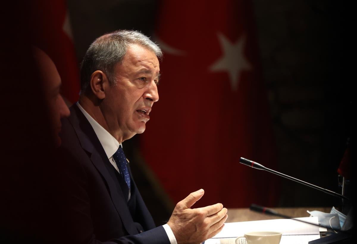 Bakan Akar: Türkiye-Gürcistan-Azerbaycan alakalarının gelişmesinden memnuniyet duyuyoruz (2)