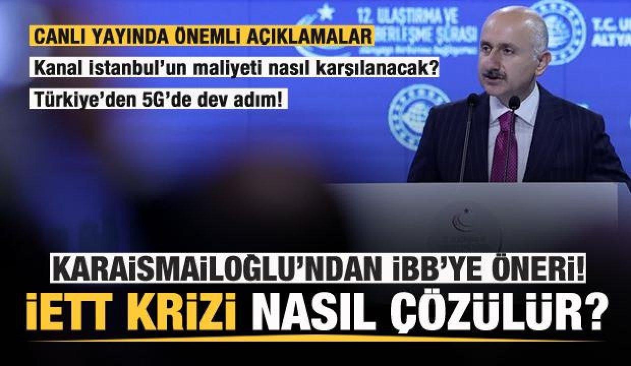 Bakan Karaismailoğlu’ndan İBB’ye İETT önerisi! Kriz nasıl çözülür?