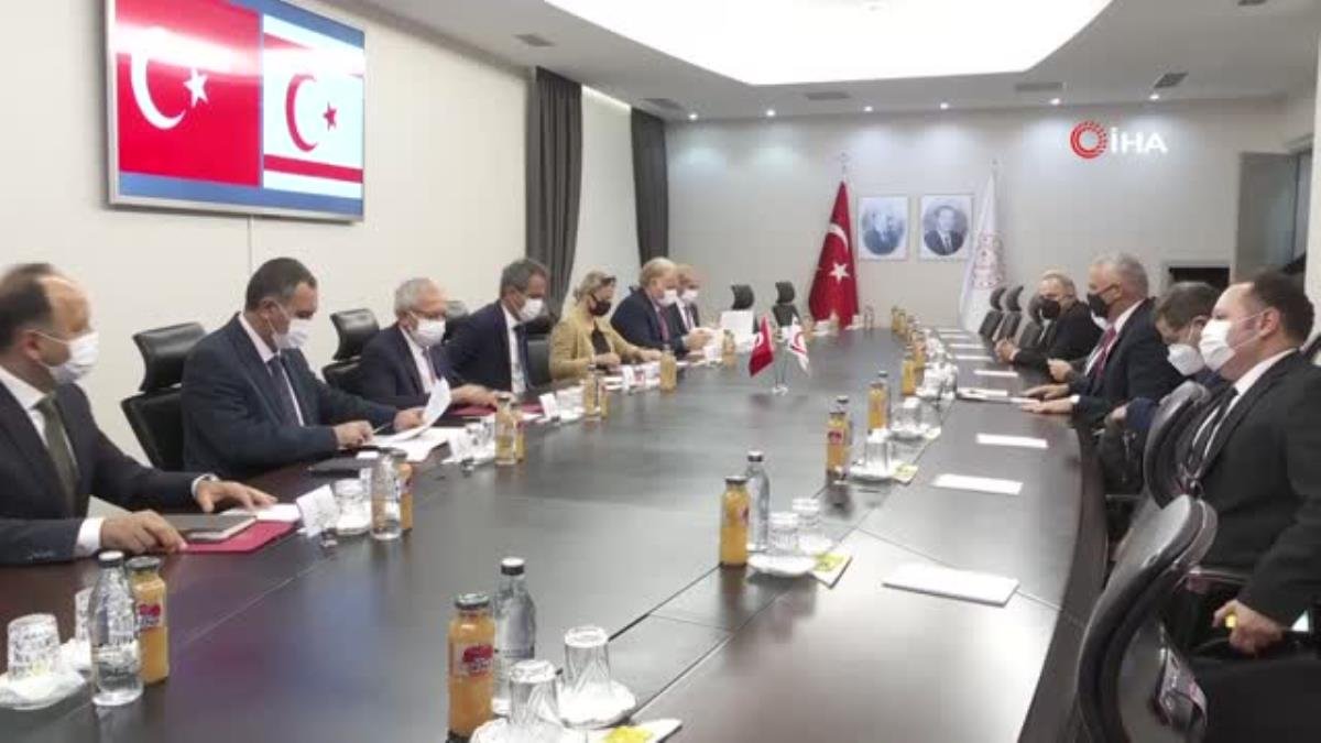 Bakan Özer, KKTC Eğitim ve Kültür Bakanı Amcaoğlu’nu ağırladı