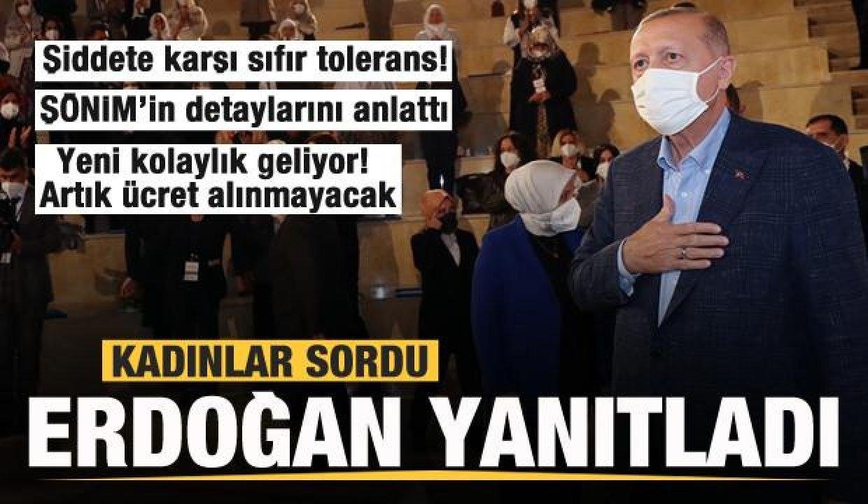 Bayanlar sordu, Lider Erdoğan yanıtladı! Değerli iletiler