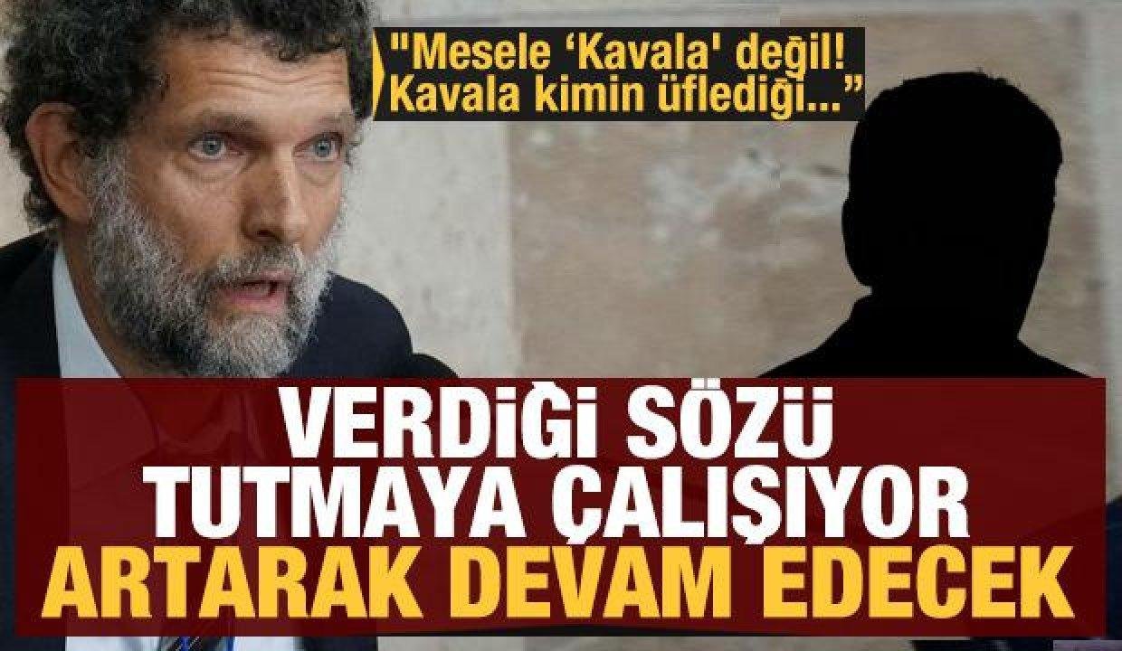 Biden verdiği kelamı tutmaya çalışıyor! ‘Mesele ‘Kavala’ değil! Kavala kimin üflediği’