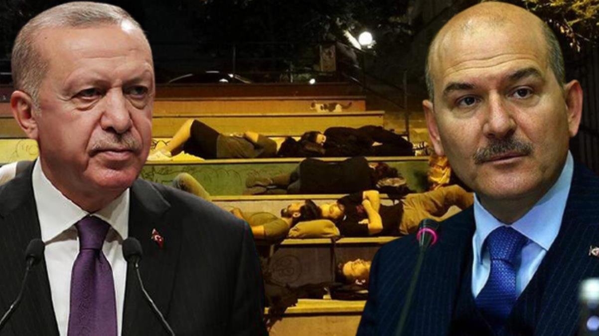 Erdoğan “Barınamıyoruz hareketine katılanların bir kısmı öğrenci değil” demişti, Bakan Soylu sayıları paylaştı