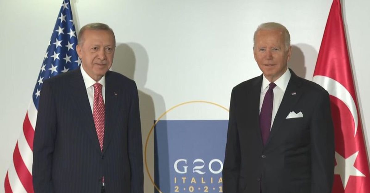 Erdoğan, Biden ile bir ortaya geldi
