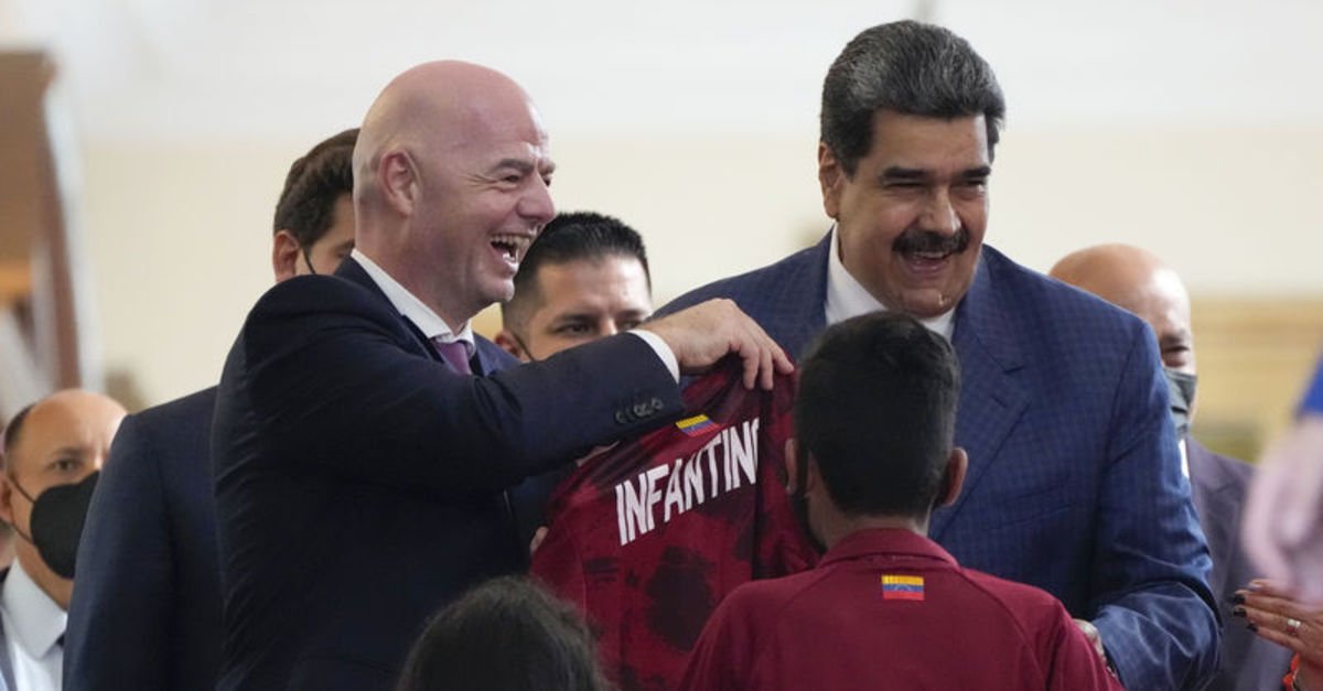 FIFA Lideri’nden Venezuela çıkarması