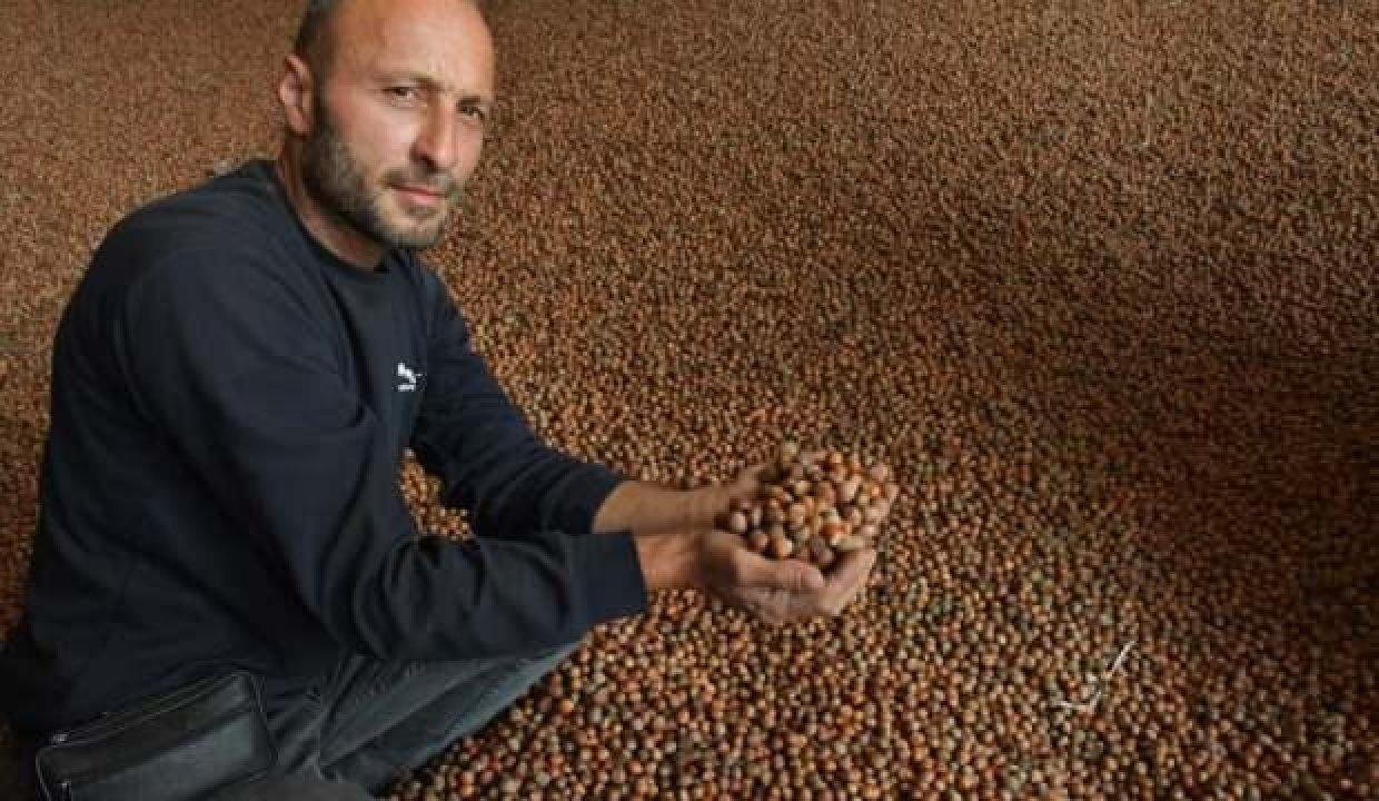 Fındığın içinde yüzen vatandaş o imajlara açıklık getirdi