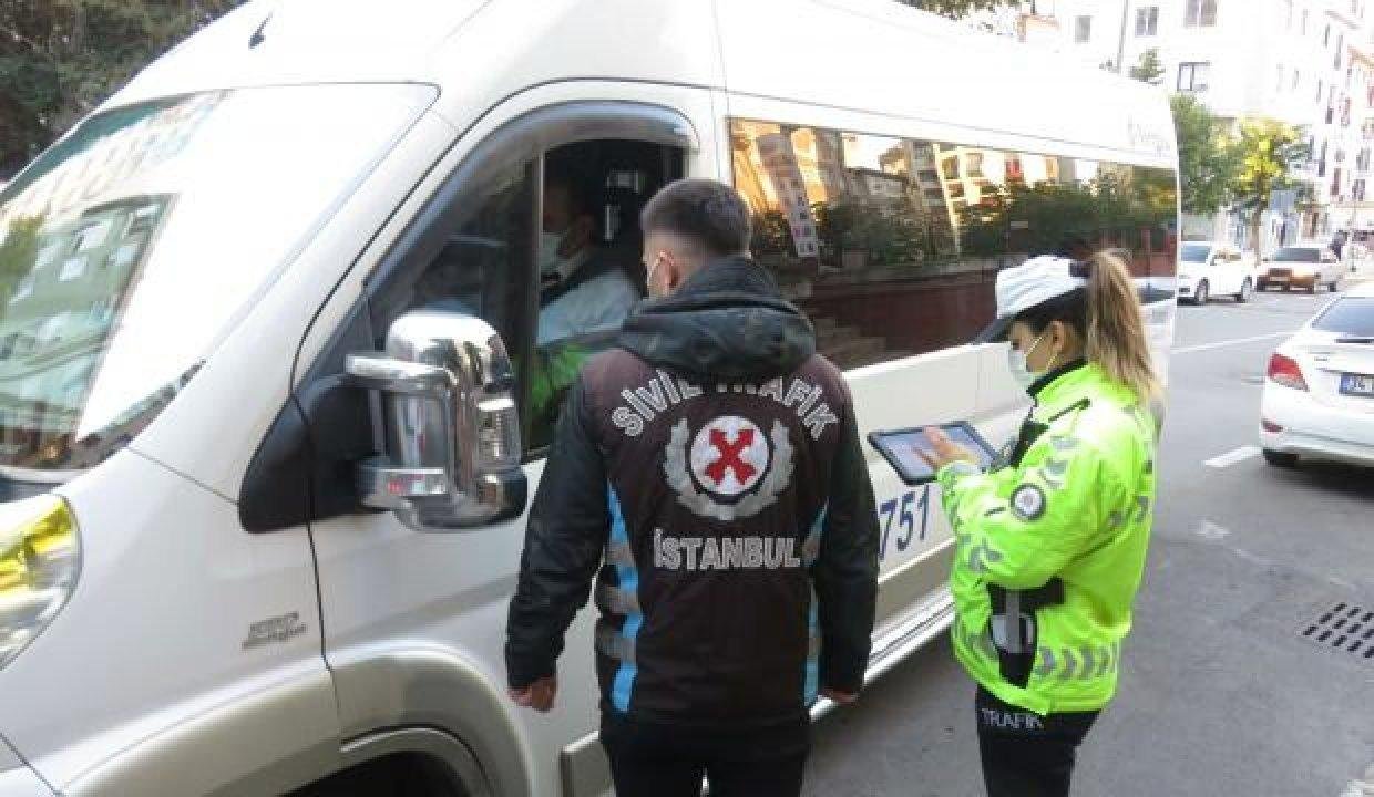 Kadıköy’de korsan öğrenci servisi yakalandı