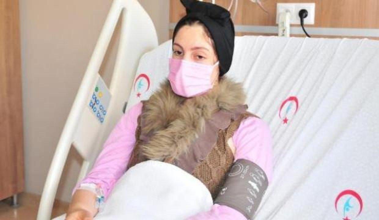 Kalbindeki delik yamayla kapatılan Sara, sıhhatine kavuştu