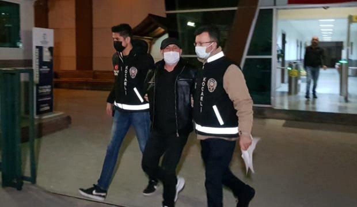 Kocaeli’de içinde kız arkadaşını öldürdüğü taksiyle emniyete giden zanlı tutuklandı