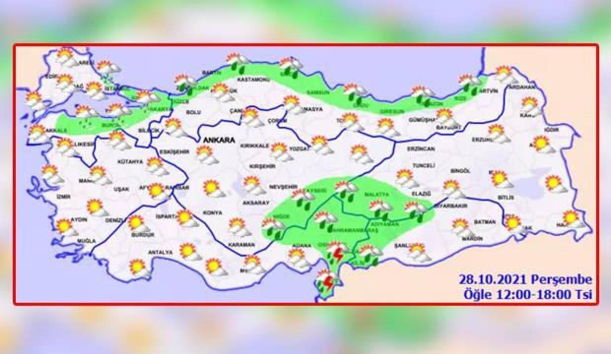 Meteoroloji’den İstanbul dahil çok sayıda ile ikaz