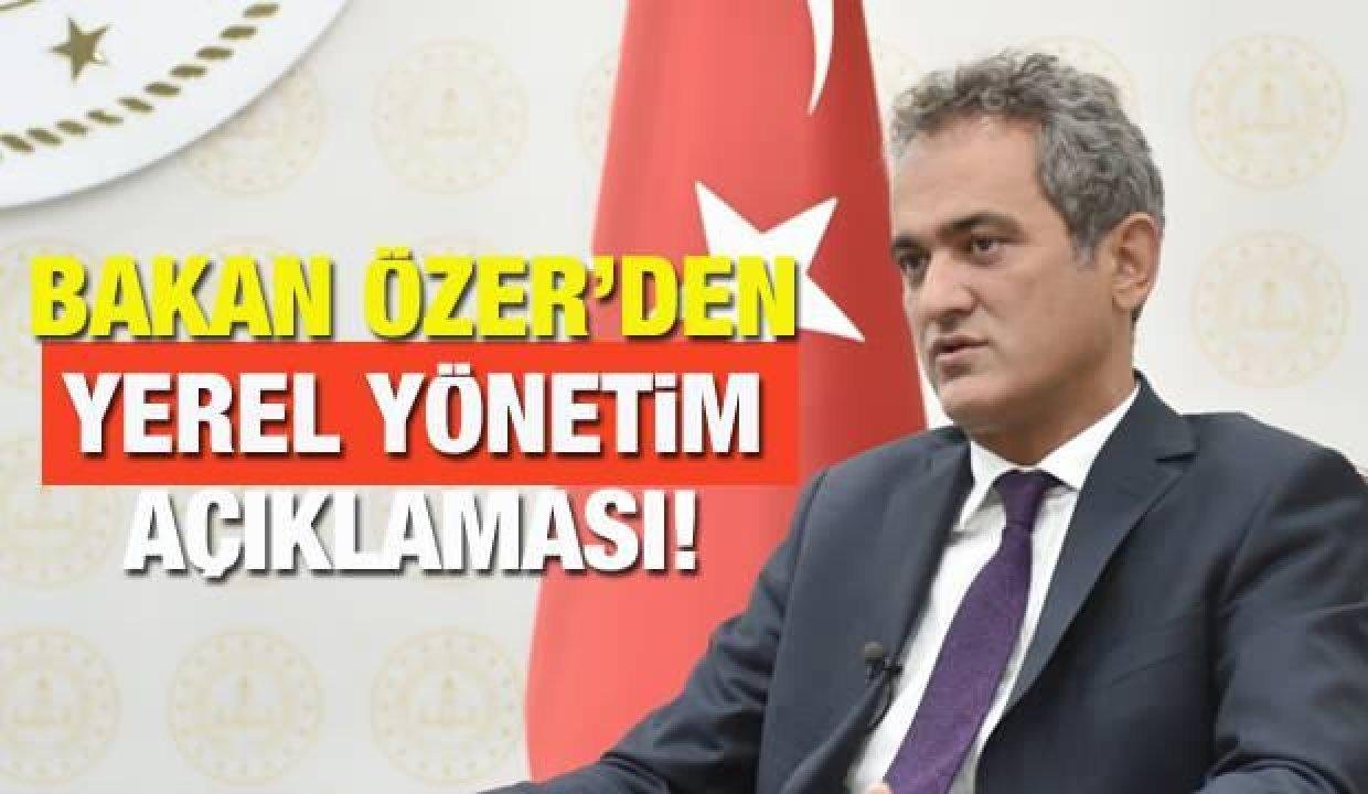 Okullar kapanacak mı? MEB Bakanı Özer’den kritik lokal idare açıklaması! Vali ve kaymakamlıklar kapanış…